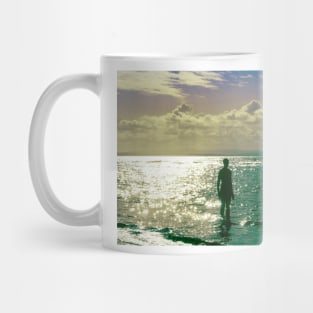 Mid afternoon light, Crosby beach Mug